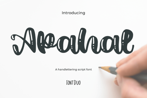 Apahal: A Playful Font for Creative Branding