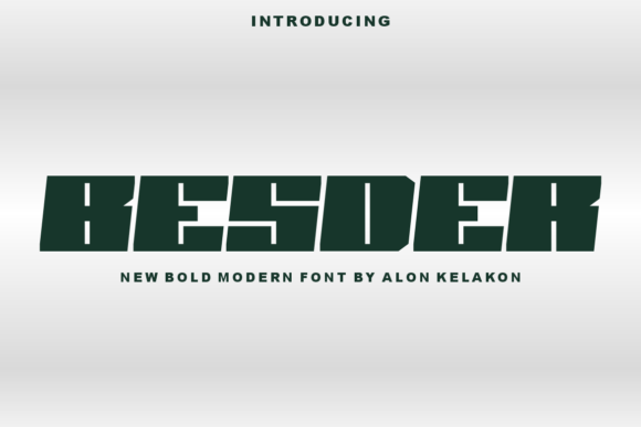 Besder: A Display Font That Elevates Editorial Design