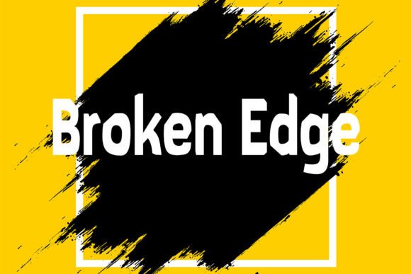 Broken Edge: A Font That Elevates Your Brand