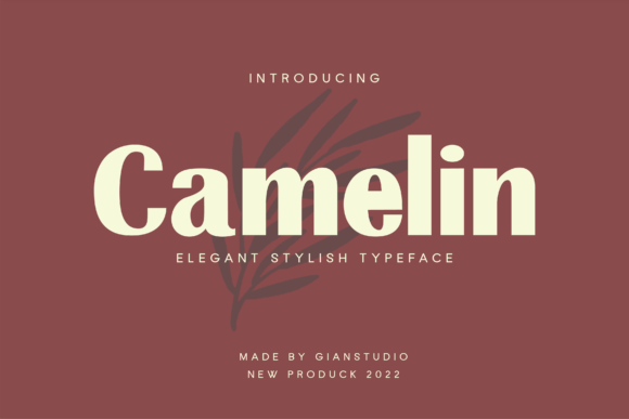 Camelin: A Display Font That Elevates Campaigns