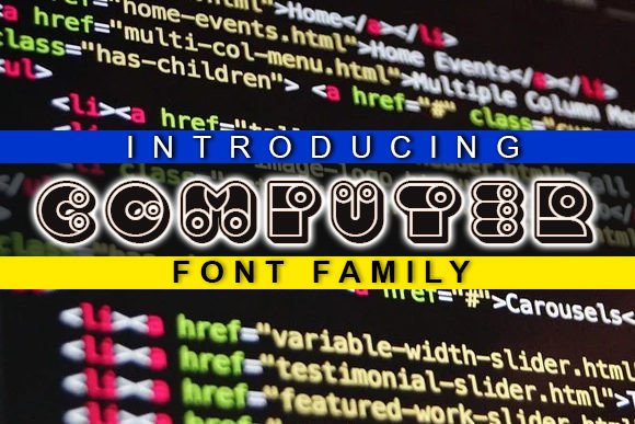 Computer: A Font That Elevates Your Brand