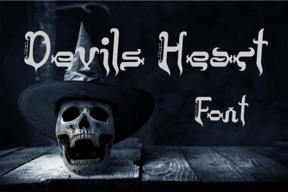 Devils Heart: The Font That Adds Spooky Charm to Your Campaigns