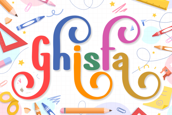 Ghisfa: A Playful Font for Editorial Creativity