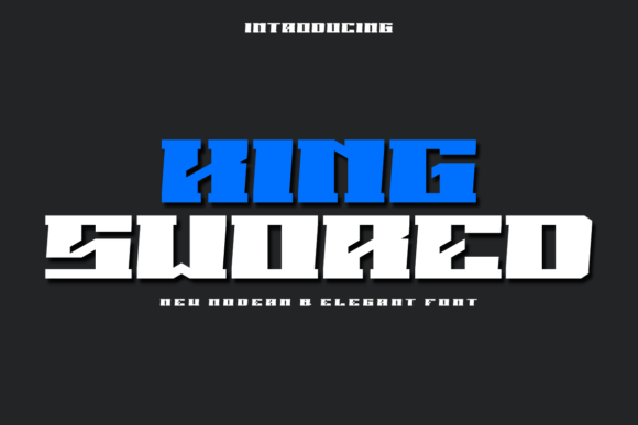 King Swored: A Bold Font for Branding Projects