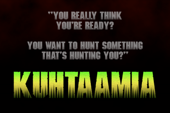 Kuhtaamia: A Display Font for Bold Campaign Impact
