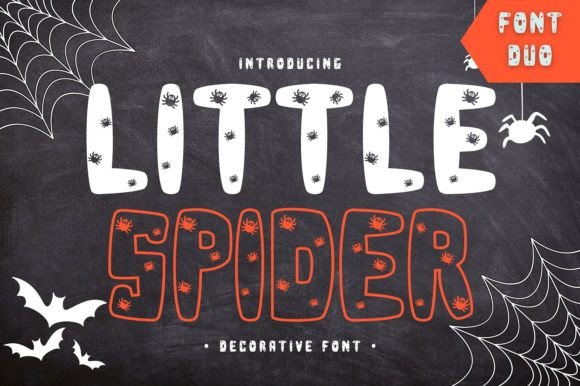 Little Spider: A Playful Display Font for Digital Branding