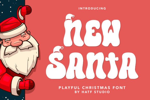 New Santa: A Display Font for Editorial Creativity