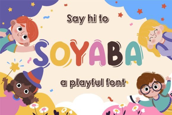 Soyaba: A Playful Font for Editorial Creativity