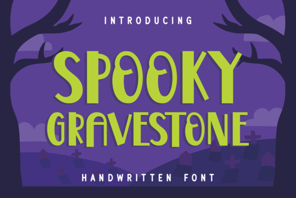 Spooky Gravestone