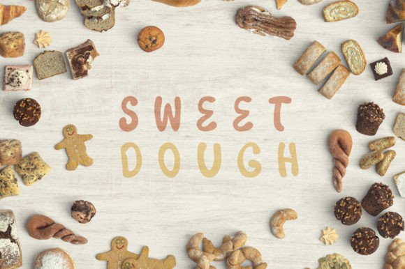 Sweetdough: A Playful Display Font for Creative Branding
