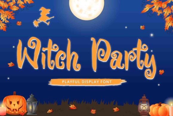 Witch Party Font for Business Branding